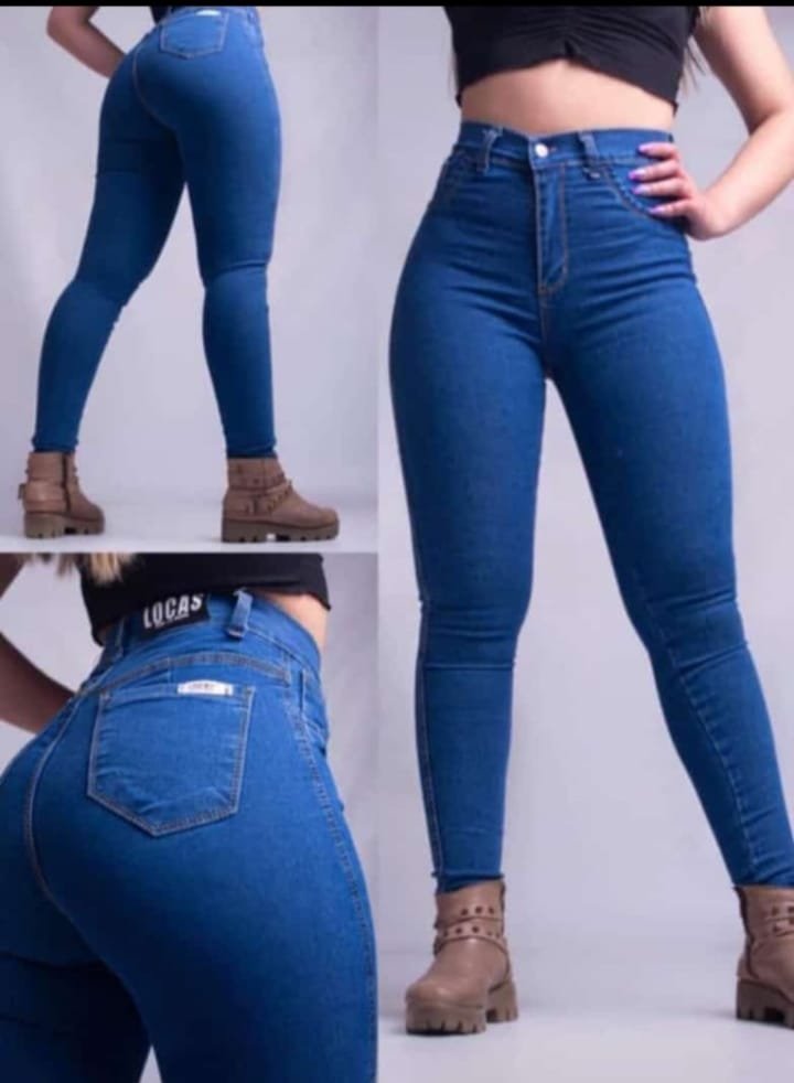 Jeans dama elastizado chupín - Art. 0001