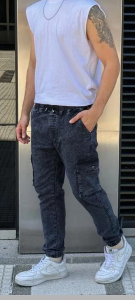Babuchas jean elastizado Hombre- Art. 0012
