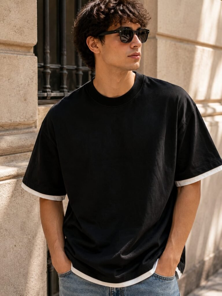 Remera hombre Oversize- Art. 0036